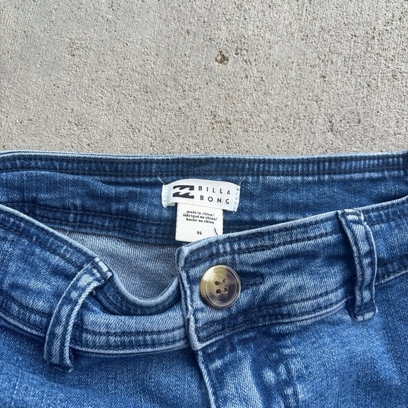 Billabong Flare Denim Jeans in Deep Blue - Picture 4 of 4